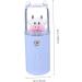 FOYTOKI Moisturizer Portable Facial Mister Travel Size Humidifier Diffuser Mini Plastic Material 10.80X3.80X3.80CM - Buy Online on SooperMarket.com