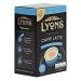 Lyons Premium Instant Coffee Bag Sachets | FabFinds Assorted Gift Mug (Caffe Latte 8X 12Sachets)