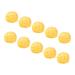 KICHOUSE 10pcs Corn Kernel Model Home Decor Restaurant Display Prop Diy Popcorn Accessory Simulation Popcorn Models Imitation Popcorn Decoration Popcorn Prop Phone Case Child Earrings Pvc