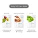 YADAH Daily Green Facial Sheet Mask - Vegan Natto Collagen Eco-Friendly 5-Pack for Enhanced Skin Elasticity - Buy Online on SooperMarket.com