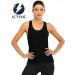 ICTIVE Women's Cross Backless Racerback Tank Top - Medium Black - Buy Online on SooperMarket.com