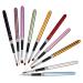 Desikixudy Nail Art Brushes Point Painting Pen Set Nail Art Tips Suitable for Home and Salon Use Tools 10 Pieces