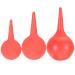 GLSTOY 6pcs Hand Rubber Mucus Clean Syringe Sucker Multiuse Blower Ear for Ml+ Ml Air Laboratory Adults Bulb Bulb Wash Aspirator Blowing and Cleaning Suction Silicone