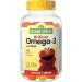 Sesame Street Brilliant Omega-3 Kids Gummy with DHA by Webber Naturals 120 Gummies For Children Age 3 and Up - Buy Online on SooperMarket.com