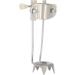 BORDSTRACT Stainless Steel 5-Prong Cane Tip Ice Grip Attachment - Anti-slip Safety Accessory for Walking Canes, Trekking Poles, and Crutches - Buy Online on SooperMarket.com
