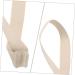 2pcs Toe Separator Set for Plantar Fasciitis, Hammer Toe, and Bunions - Pedicure Toe Separators for Women - 18.5x2.3cm - Buy Online on SooperMarket.com