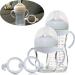 Newmemo 2pcs Baby Bottle Handles - Avent Natural Wide Mouth Bottle Grip Handles for Easy Feeding - Baby Bottle Accessories - Buy Online on SooperMarket.com
