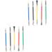 Hemoblo 10 STK SCHABER-KIT Mobile phone repair tool sticker remover for the cell phone mobile phone spy spy stick SCHABER for telephone repairs sticker for telephones stainless steel tablet chip