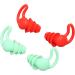 Sleeping Ear Tips Waterproof Washable 2 Pair Silicone Noise Reduction Earplugs Sound Insulation for Home Travel - Buy Online on SooperMarket.com