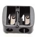 Danlai Cosmetic Pencil Sharpener Eye Makeup Sharpener 2 Hole Precision Sharpener For Eyebrow Lipstick Eyeliner Pen