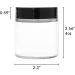 Hoa Kinh 4oz Glass Jars with Lids - 12 Pack Mini Round Canning Storage Containers for Lotions, Powders, Ointments - Buy Online on SooperMarket.com
