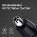 USB Rechargeable Ear & Nose Hair Trimmer for Men & Women | Easy to Use Facial Hair Trimmer with Protective Cover | Portable & Effortless Cleansing - Buy Online on SooperMarket.com