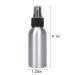 Uheng 10 Pack 1oz Aluminium Fine Mist Spray Bottles - Refillable Perfume Atomizer Essential Oil Cosmetic Travel Container - Black - 30ML - Pack of 10 - Buy Online on SooperMarket.com