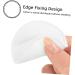 Balacoo 200 Pcs Overlock Cotton Makeup Pads - Thick Absorbent Facial Washing Patches & Remover Pads for Travel - 6x6cm Round Cosmetic Pads - Buy Online on SooperMarket.com