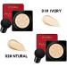 GL-Turelifes Mushroom Head CC Cream Air Cushion Foundation Water Feeling Flawless BB Cream Moisturizing Oil Control Long Lasting Lightweight & Smoothing Natural Concealer (H-02 Natural 0.53 Oz) 15 g (Pack of 1) H-02 Natural - Buy Online on SooperMarket.com