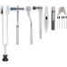 Hammer Diagnostics Kit Temperature Sensor Aluminum Alloy Penlight Tuning Fork Hammer with Storage Case for Patient - Buy Online on SooperMarket.com