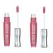 Rimmel Stay Glossy Lip Gloss Set - Stay My Rose 160 (Pack of 2) - Buy Online on SooperMarket.com
