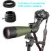 Gosky 20-60x80 Spotting Scope with Tripod & Carrying Bag - BAK4 Angled Scope for Target Shooting, Hunting, Bird Watching - Phone & SLR Mount Compatible with Canon - Buy Online on SooperMarket.com