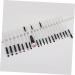 FOYTOKI 20pcs Eye Makeup Eyeliner Eyeshadow Brush Kit Portable Makeup Brush Kit Para Pesta as Eyelash Kits 15.50X1.50X1.50CM As Shown - Buy Online on SooperMarket.com