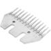 Sonk Professional Stainless Steel Sheep Shears - Universal Electric Wool Cutter Replacement Blades for Alpacas & Goats | 9/13 Teeth Straight & Curved Blade Options - Buy Online on SooperMarket.com