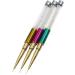 Mikinona Manicure Brush Manicure Tool Nail Polish Drawing Pen Nail Art Brush Nail Art Tips Builder Brush Manicure Dotting Pen Nail Crystal Pen Nail Art Pen Small Pen Draw Flowers Size 2 As Shown - Buy Online on SooperMarket.com