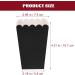 Alipis 50Pcs Popcorn Boxes Disposable Popcorn Buckets Paper Popcorn Tubs Greaseproof Popcorn Containers for Movie Theater Night Parties 250g Black - Buy Online on SooperMarket.com