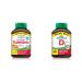 Jamieson Turmeric Curcumin 90 count - Value Size & Vitamin D 1 000IU 500 Tablets