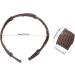 Foldable Hair Bands | Hair Bands | Compact Hair Bands Portable Stretchy Foldable Headband Foldable Travel Headband Hair Accessories Headband for Business Trips Daily Outing Light Coffee - Buy Online on SooperMarket.com