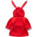 Cute Rabbit Ears Hooded Baby Girl Cloak Coat | TMEOG Newborn Toddler Outwear Winter Clothes 18-24 Months Red - Buy Online on SooperMarket.com