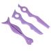 Silicone Stencils Eye Makeup Tool for Beginners Eyebrow Shaping Stencils for Mascara Eyeshadow and Eyebrow