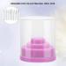 Good Insulation Nail Drill Container - Purple Nail Drill Case for Beauty Salons & Home Manicure - Buy Online on SooperMarket.com