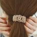 Meilliwish Crystal Beads Ponytail Holder Hair Tie (Black) - B10 - Buy Online on SooperMarket.com