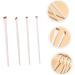 4 Pcs Gel Eyeliner Brush Eyeliner Fine Flat Makeup Eyeliner Brush Eyebrow Brush Portable - Buy Online on SooperMarket.com