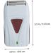 Angoily Rechargeable Electric Shaver & Nose Hair Trimmer for Men - Portable Travel Beard Trimmer - Buy Online on SooperMarket.com