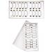 40 Pairs Taiwan Handmade False Eyelashes - Natural Look Transparent Stem 217 Classical Lashes | MZZH14001 - Buy Online on SooperMarket.com