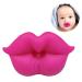 Funny Baby Kiss Lips Pacifier | Cute Silicone Soother for Boys & Girls | Red Rose Kiss Baby Lip Pacifier - Buy Online on SooperMarket.com