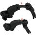 HEARFALCOM Tactical Helmet ARC Rail Adapter Accessories Compatible with Walker's Razor Earmuffs (Walkers Razor Walkers Razor Digital) BK - Buy Online on SooperMarket.com