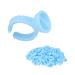 Glue Rings for Eyelash Extensions | Blue Excess Glue Cups - International Shipping Available - Buy Online on SooperMarket.com