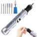 carrub Electric Nail File Thick Toenails 4 Speeds Cordless Acrylic NailTool Toe Nail Grinder Kit for Thick Nails White - Buy Online on SooperMarket.com