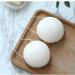 Organic Konjac Facial Sponges Set of 4 for Shower Bath SPA - Natural Cleansing Puff for Kids, Men, Women - Buy Online on SooperMarket.com