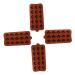 MAGICLULU 4pcs Chocolate Mold Silicone Molds Chocolates Baking Mold Silicone Cookie Molds Baking Cake Molds Chocolate DIY Molds Silicone Cake Molds DIY Cake Molds Biscuit Dessert Silica Gel