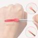 Silicone Lip Brushes Mini Lip Scrub Exfoliating Brush Reusable Lip Balm Applicators 6pcs for Lip Care Lip Gloss Lip Masks Eyeshadow - Buy Online on SooperMarket.com