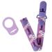 TIAN-K Pink Pacifier Chain with Clip Holder for MAM Rings | Baby Nipple Leash | International Shipping Available - Buy Online on SooperMarket.com