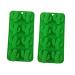 MAGICLULU 2pcs Silicone Molds for Chocolate Silicone Candy Moulds Silicone Soap Molds Silicone Molds for Soap Chocolate Silicone Molds DIY Soap Mold Soap Silicone Molds Non Stick Ice Tray