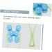 minkissy Facial Roller V Face Body Roller Multi Purpose Tool Chin Roller Facial Tool Face Exerciser Face Contour Beauty Tools Men and Compact Assorted Color 2 21X7cm - Buy Online on SooperMarket.com