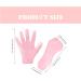 Silicone Socks & Gloves - 2 Pairs for Spa Pedicure | Moisturizing Foot Care for Dry Cracked Feet - Buy Online on SooperMarket.com