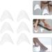 Healifty 6 Pairs Silicone Gel Pointe Shoe Cushion Protectors - Women's Foot Pads for Ballet Dance Shoes - Includes Whitex2pcs - 10.5X9.5X1.5CMx2pcs - Buy Online on SooperMarket.com
