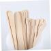Minkissy 300 STK Waxed Wooden Sticks - Nose Wax Tools & Crafting Set for Kids | Wooden Wax Spatula & Stick Accessories - Buy Online on SooperMarket.com