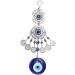ABOOFAN Home Decor Glazed Eye Pendant Glass Charms Family Protection Charm Wall Hanging Ornaments Household As Shown 23X5cm - Buy Online on SooperMarket.com