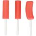 Portable Orthodontic Pacifiers with Flexible Leveling Shell - Professional Silicone Packaging 6 Pack - Tasty Red Strawberry Flavor - Buy Online on SooperMarket.com